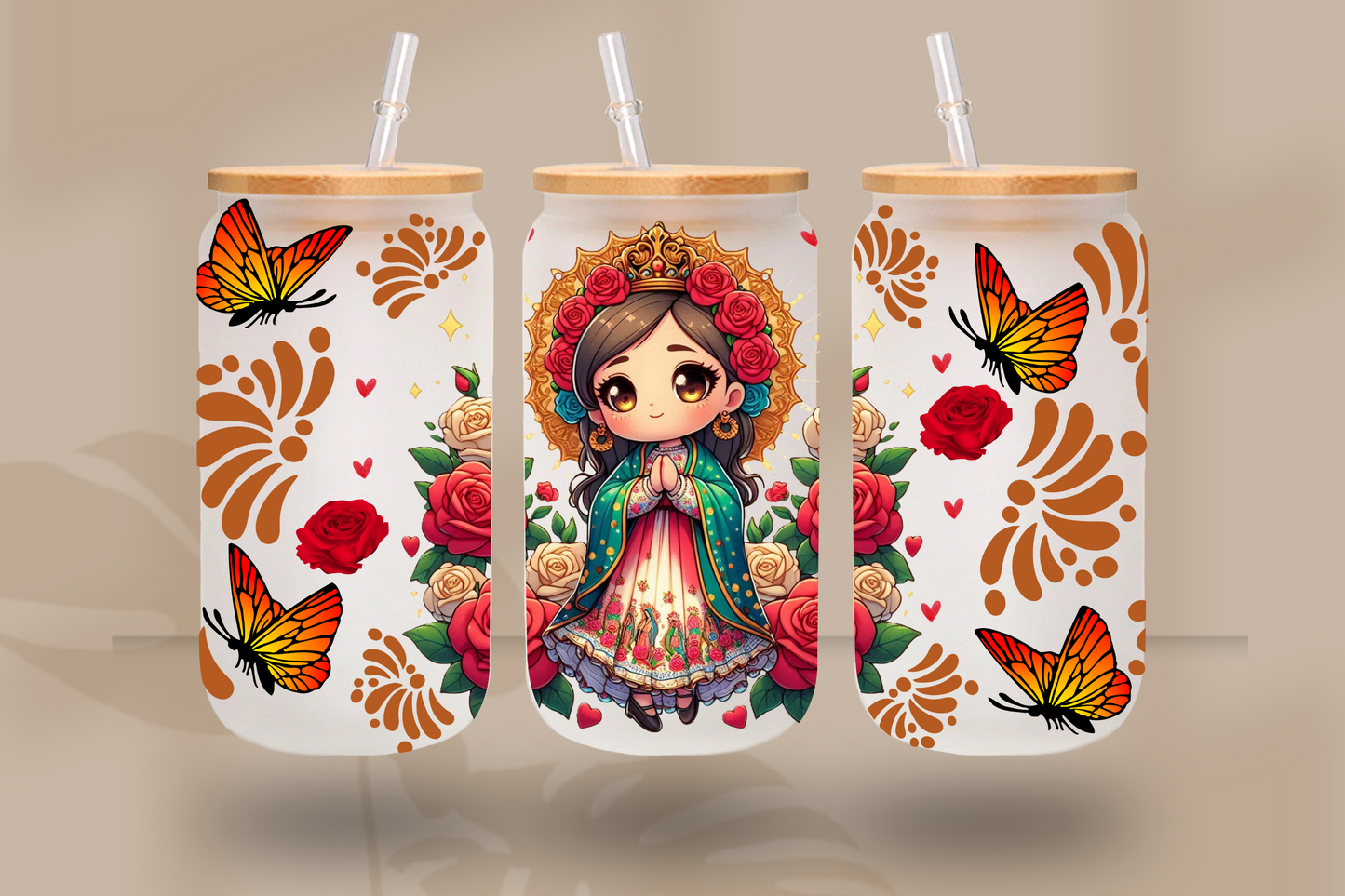 Virgencita Frosted Cup