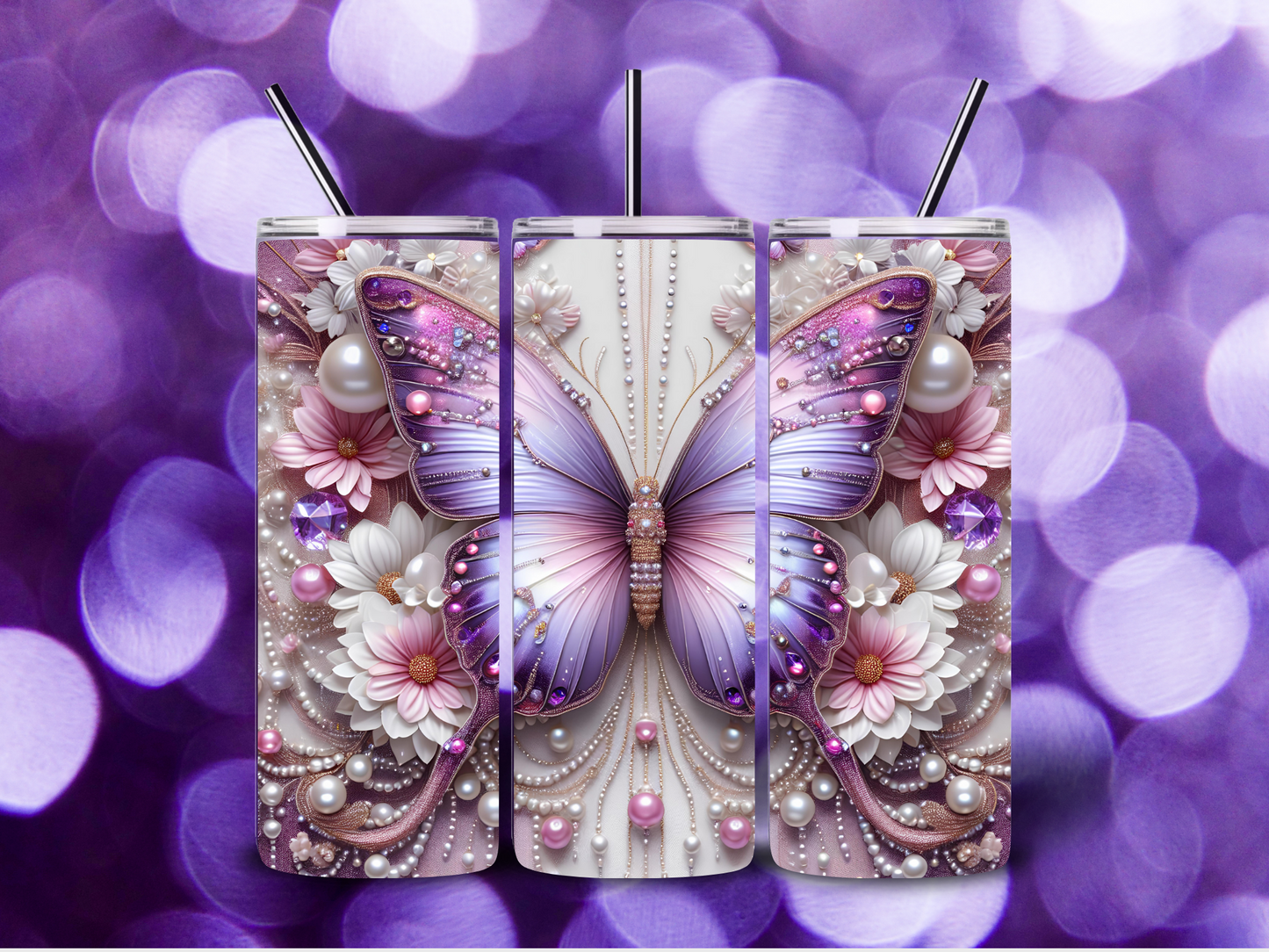 Butterfly Tumbler