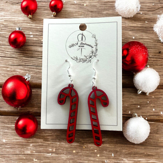 Candy Cane Earrings