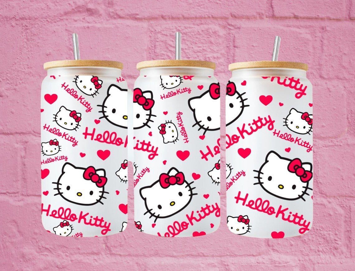 Hello Kitty Frosted Cup