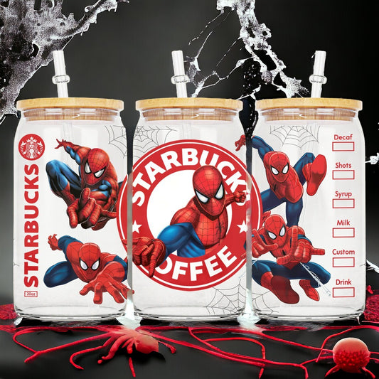 Spider Man Frosted Cup