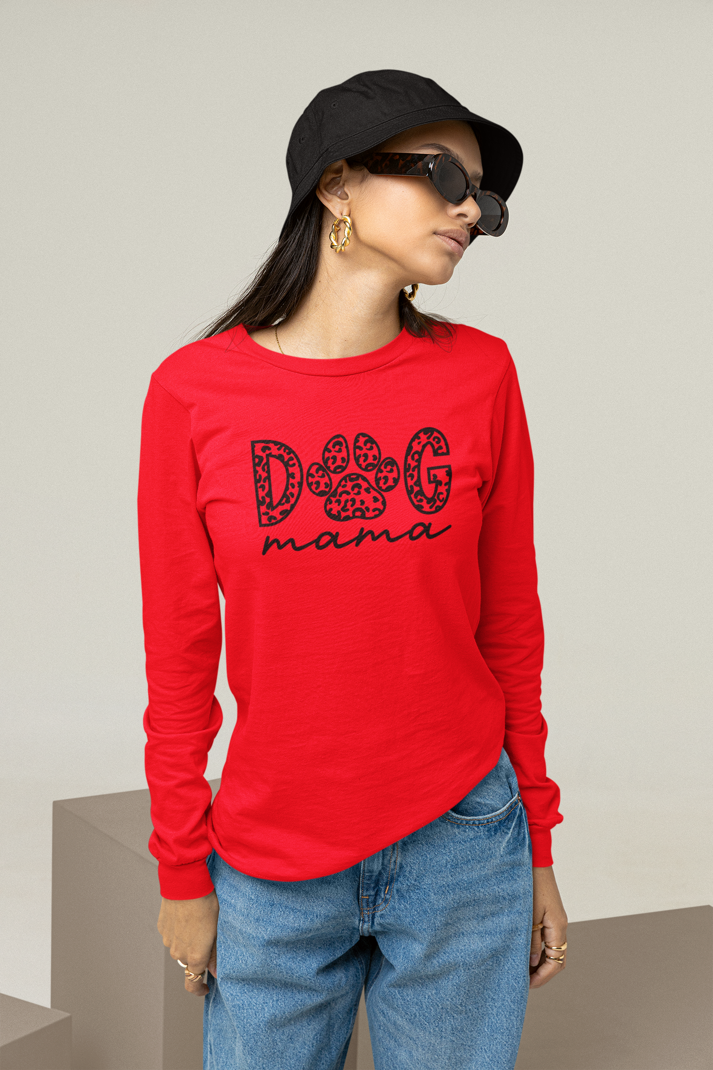 Dog Mom Long Sleeve Shirt