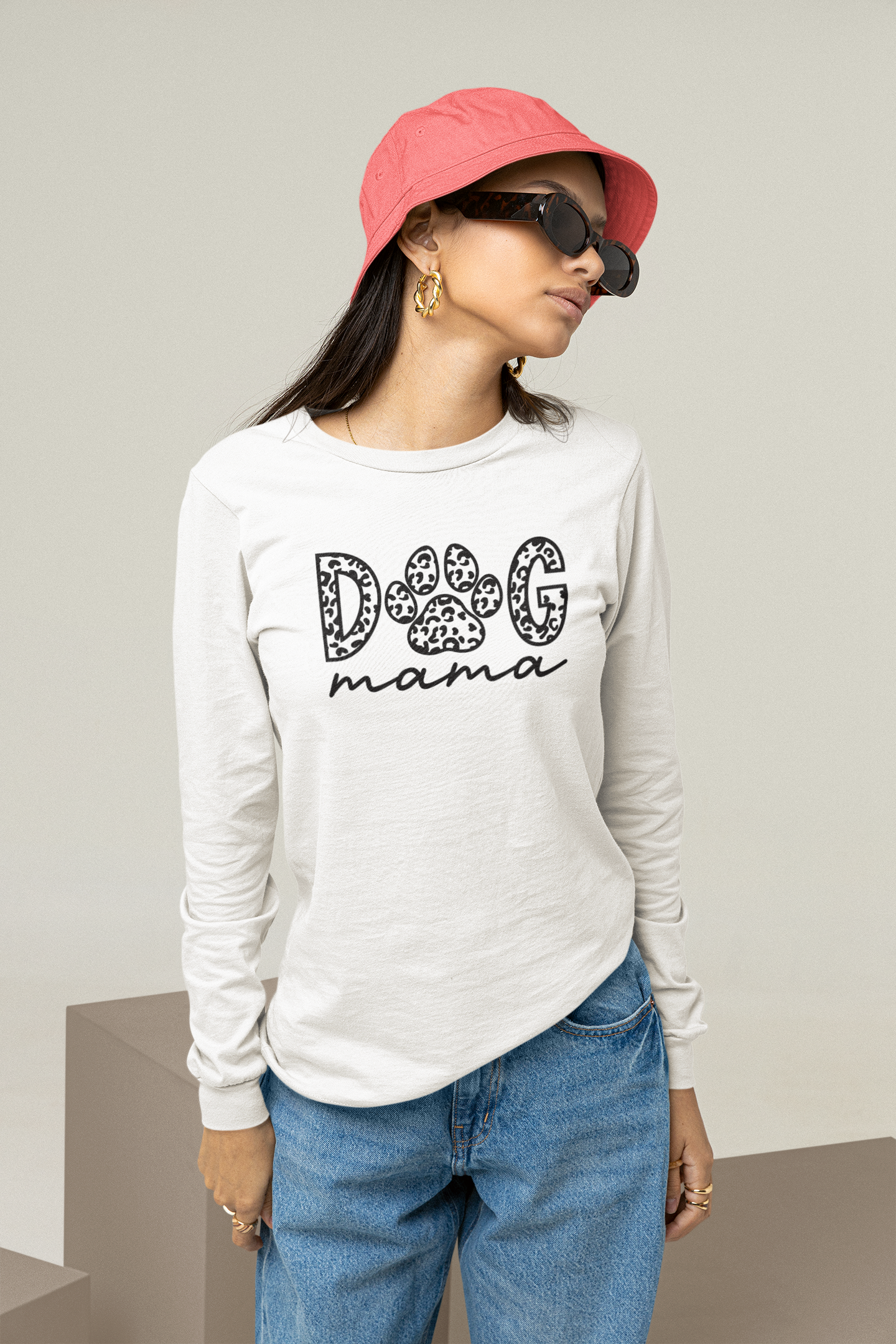 Dog Mom Long Sleeve Shirt