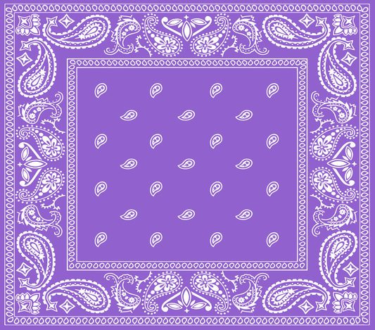 Purple Bandana