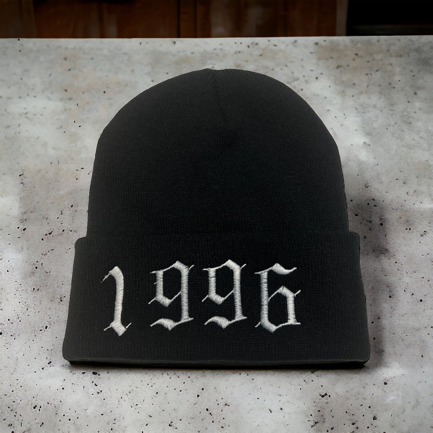 1990s Embroidered Beanie