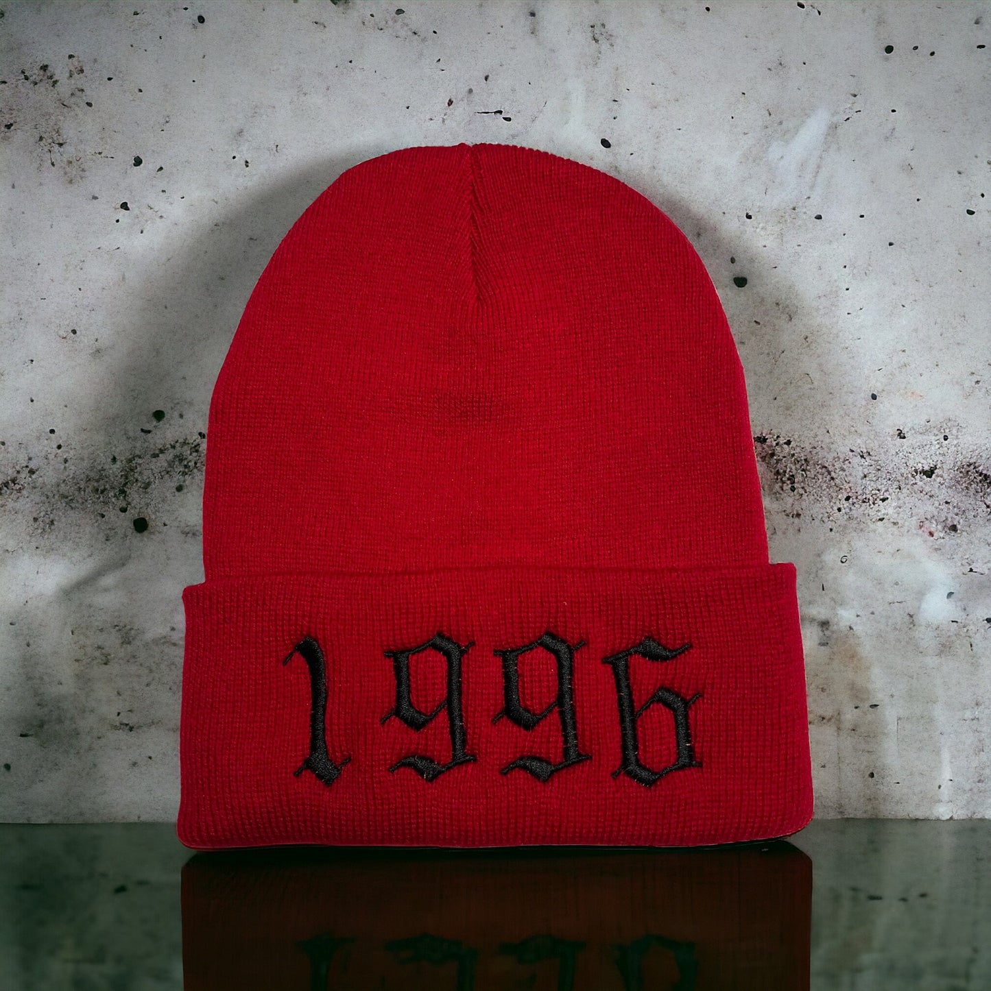 1990s Embroidered Beanie